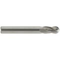 Cgs Tool 4 Flute Stub Length Ball End Mill 3/16"Dia 3/8"Loc 2"Oal 242-1875